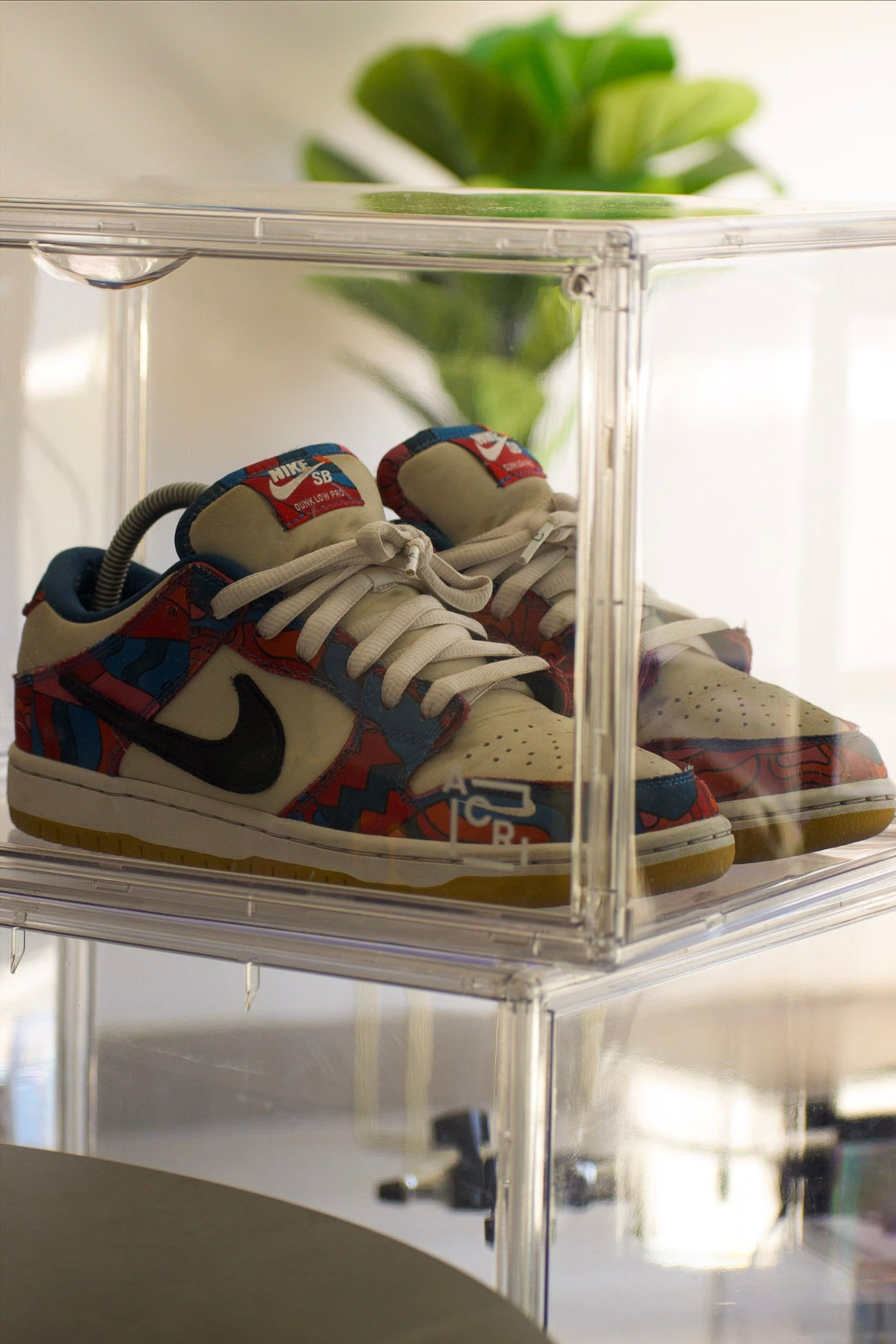 Caja para Zapatos Transparente - Organizador Apilable de Zapatillas, Tacones y Accesorios x5