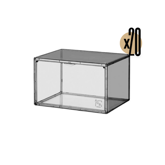 Caja organizadora gris sneakerbox