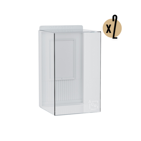 Caja Acrílica para Funko Pop x2 – Display Case Apilable con Soporte Fijo